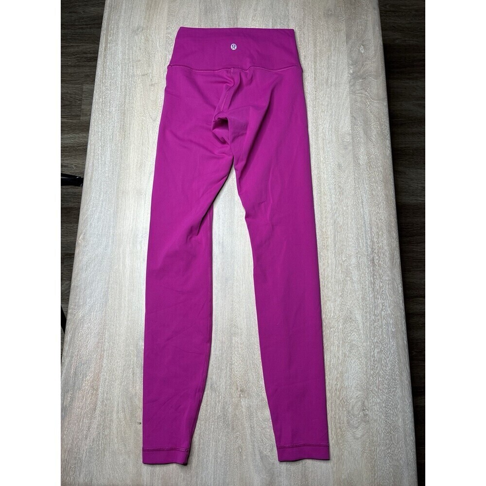 Lululemon Wunder Train High-Rise Tight 28" Ripened Raspberry Size 4 - Picture 7 of 8